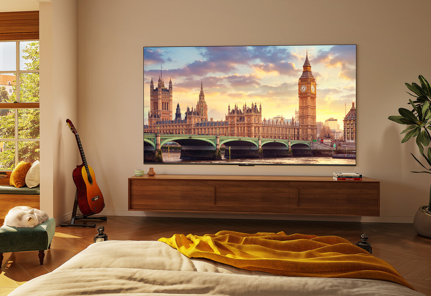 TCL C65 43C655 TV-apparat 109,2 cm (43") 4K Ultra HD Smart-TV Wi-Fi Titan 430 cd/m²