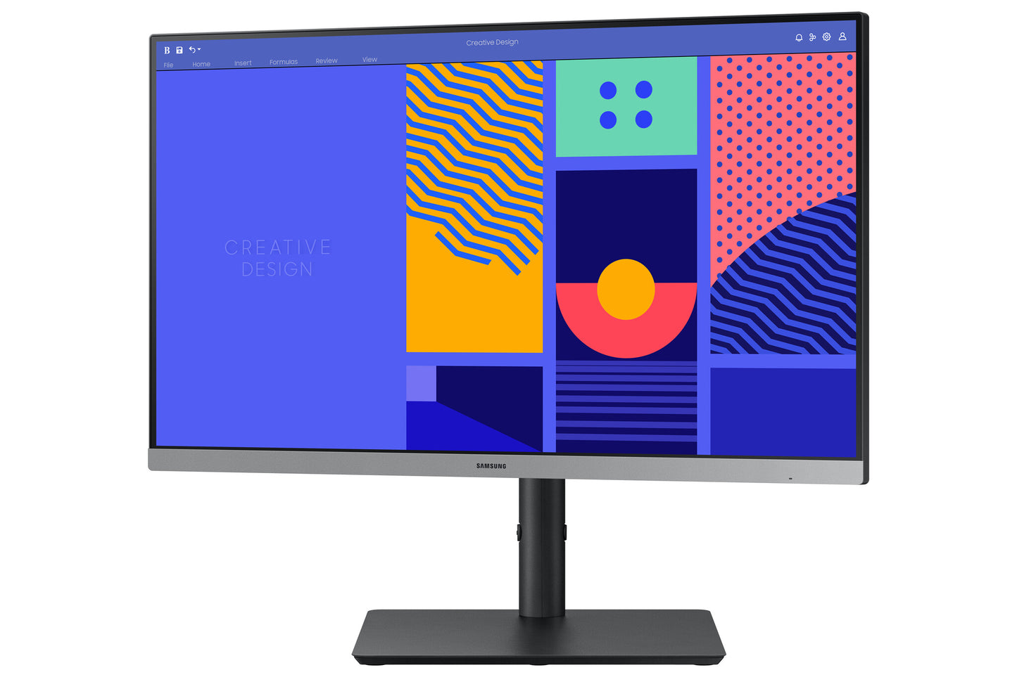 Samsung S43GC platta pc-skärmar 61 cm (24") 1920 x 1080 pixlar Full HD LCD Svart