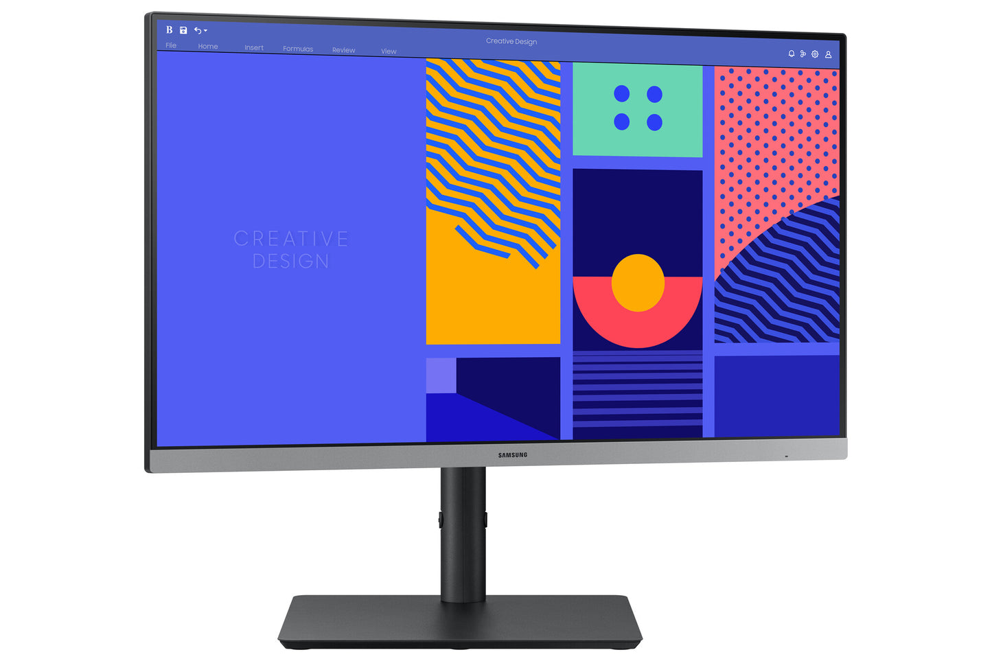 Samsung S43GC platta pc-skärmar 61 cm (24") 1920 x 1080 pixlar Full HD LCD Svart