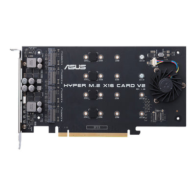 ASUS HYPER M.2 X16 CARD V2 nätverkskort/adapters Intern
