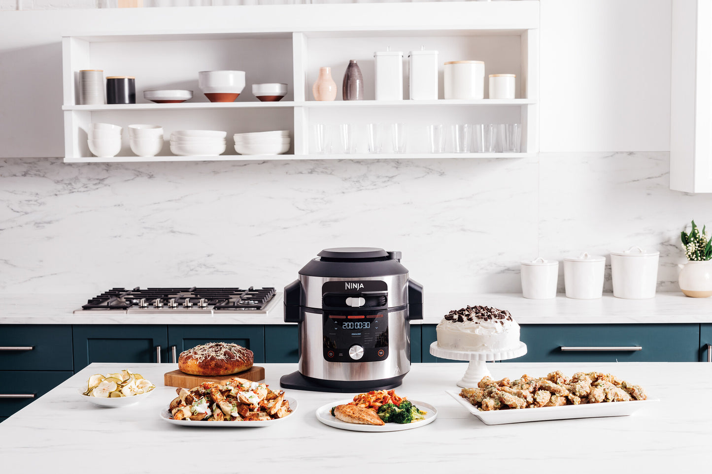 Ninja OL750EU multicooker 7,5 l 1760 W Svart, Rostfritt stål