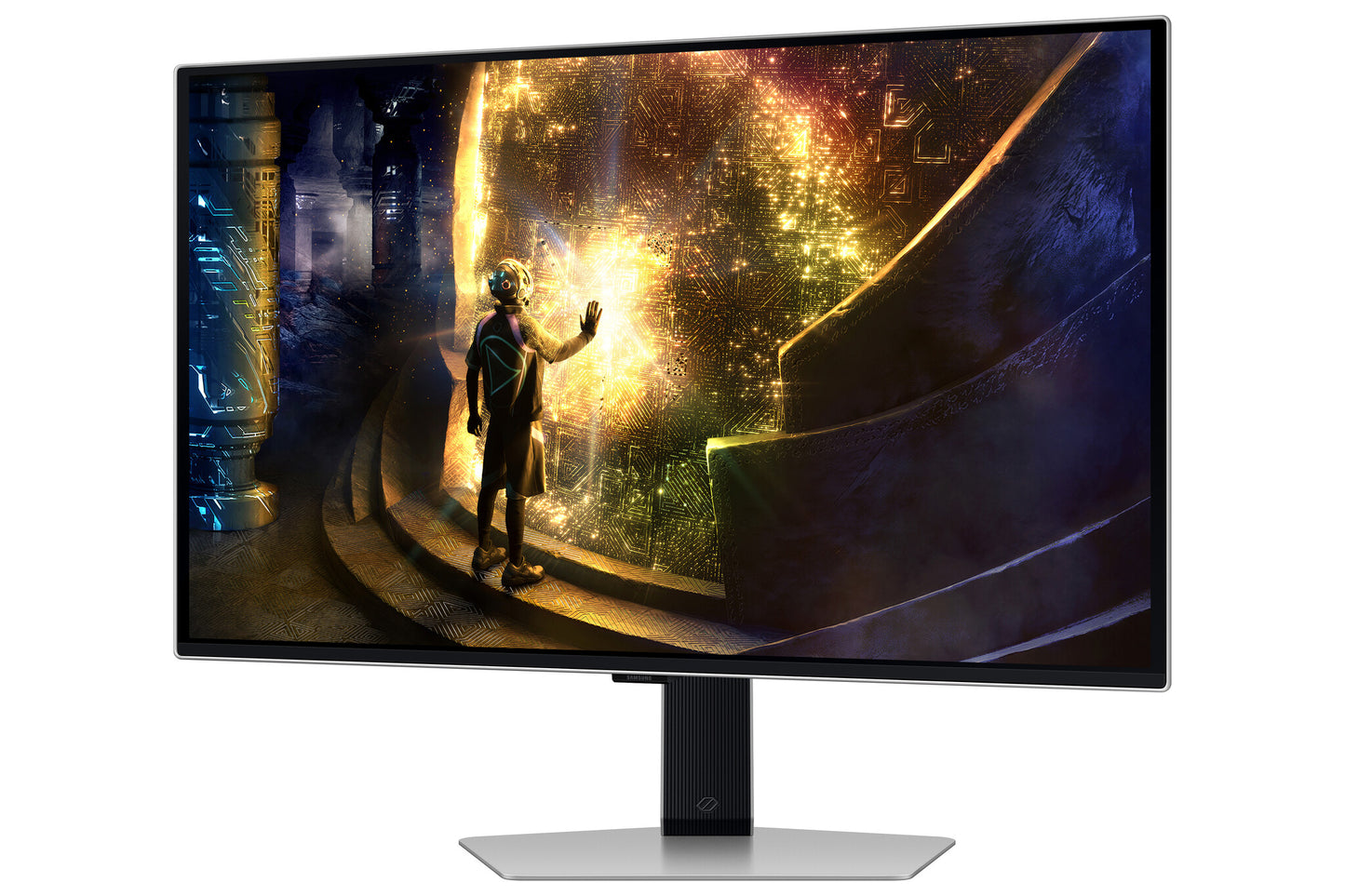 Samsung S27DG610SU platta pc-skärmar 68,6 cm (27") 2560 x 1440 pixlar Quad HD OLED Silver