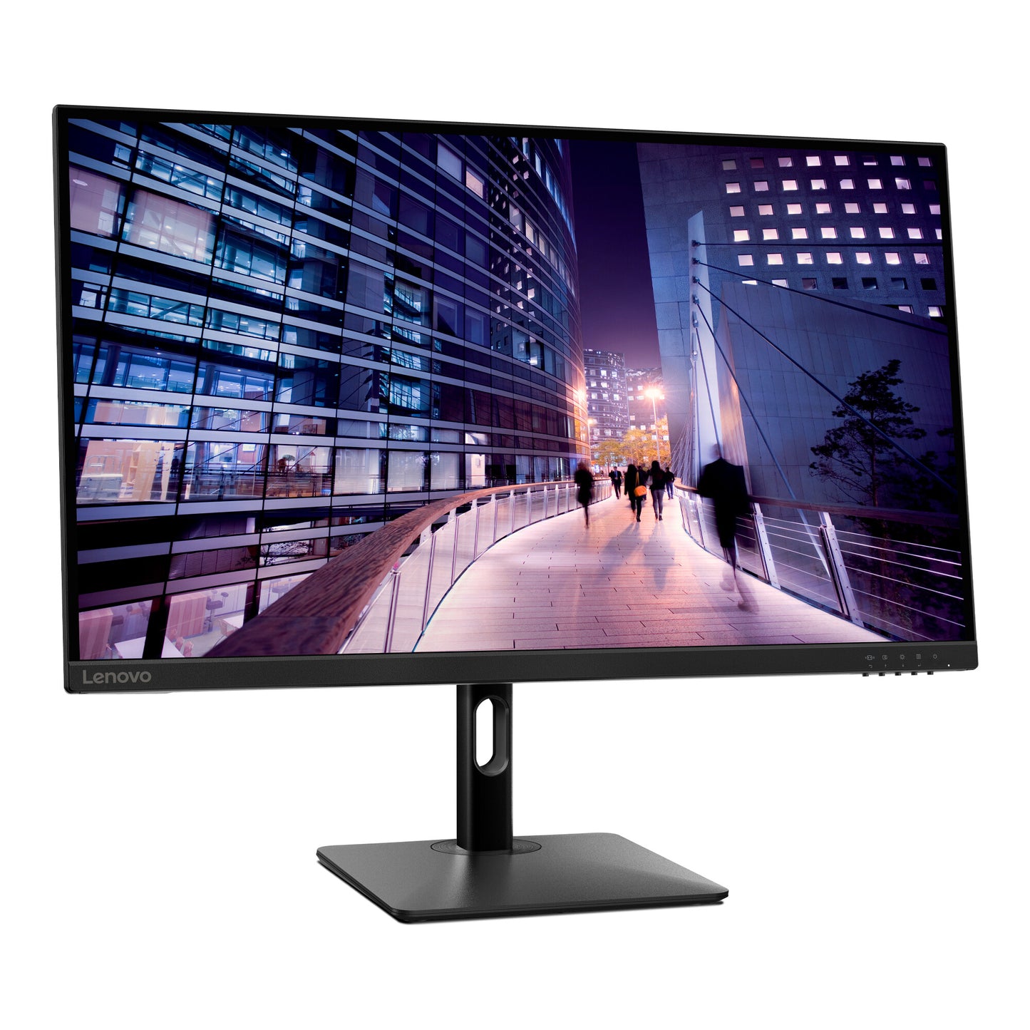 Lenovo N27p LED display 68,6 cm (27") 3840 x 2160 pixlar 4K Ultra HD Svart