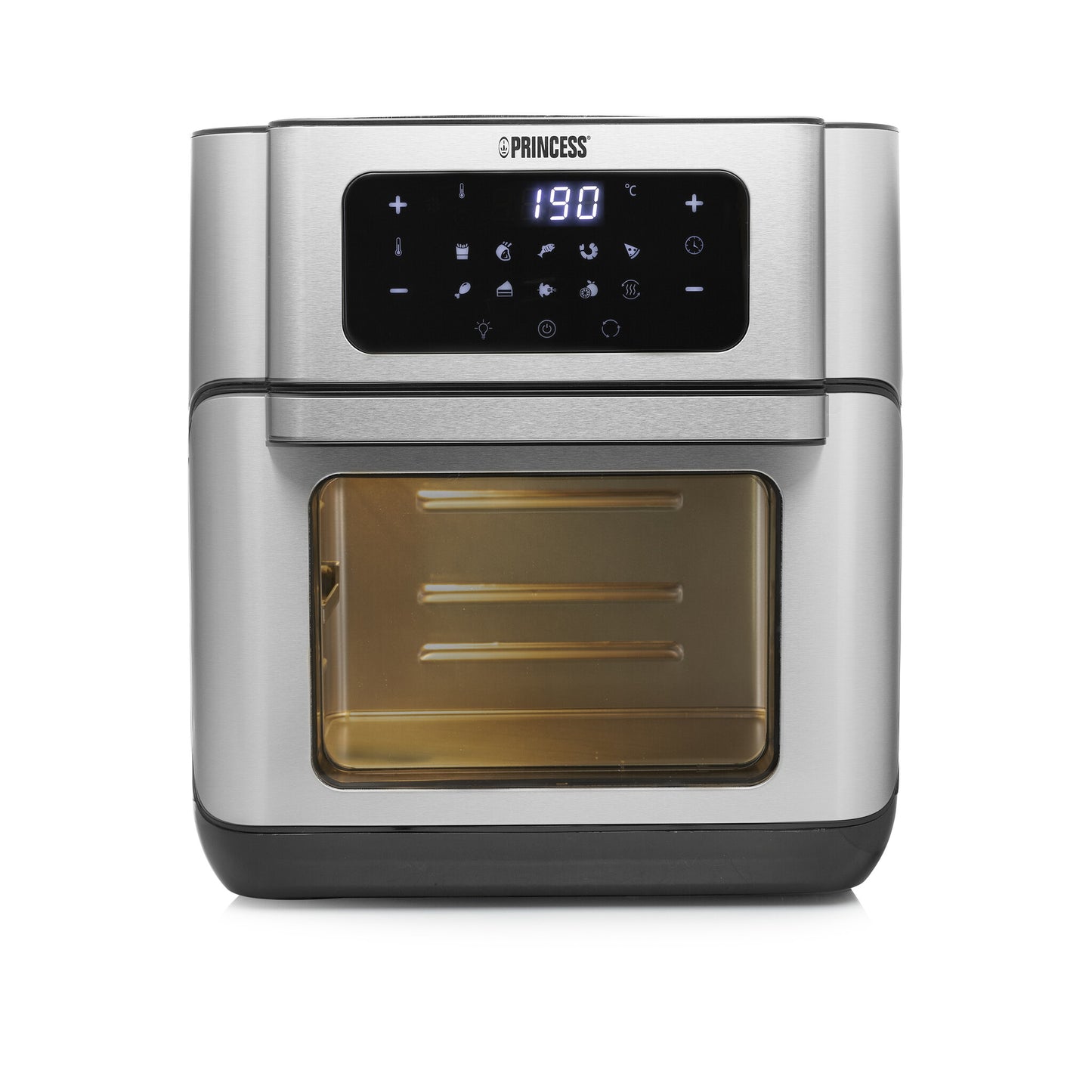 Princess 182065 Single 10 l Fristående 1500 W Varmluftsfritös Silver