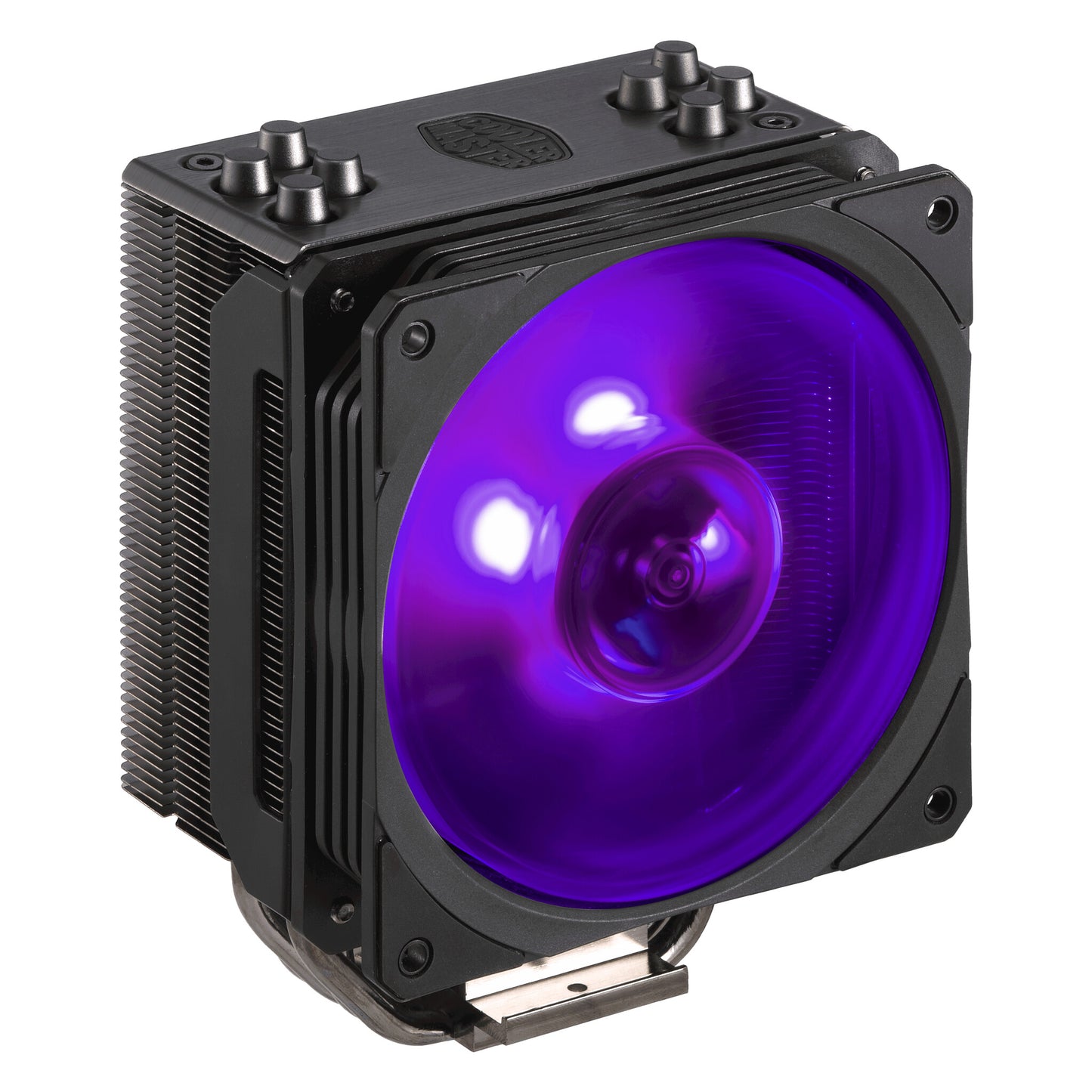 Cooler Master Hyper 212 RGB Black Edition w/LGA1700 Processor Kylare 12 cm Svart
