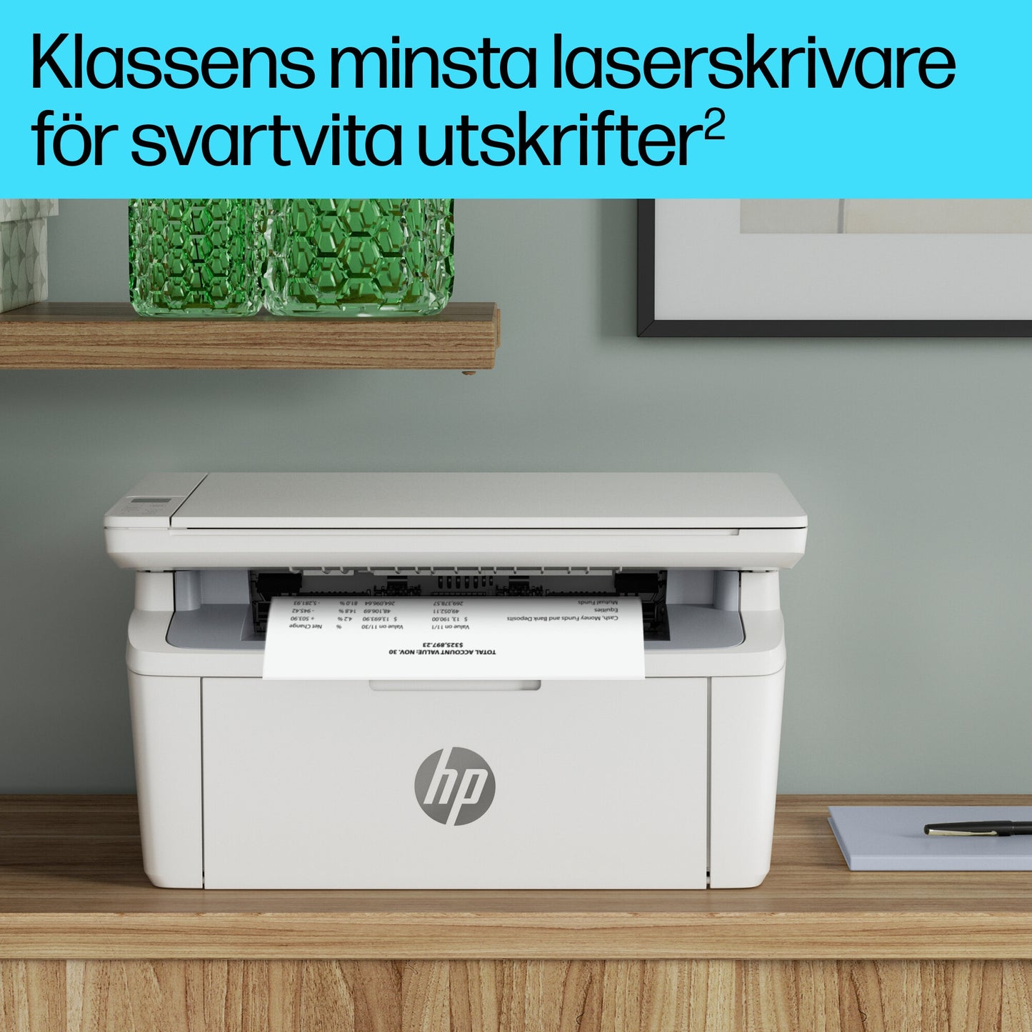HP LaserJet MFP M140w-skrivare