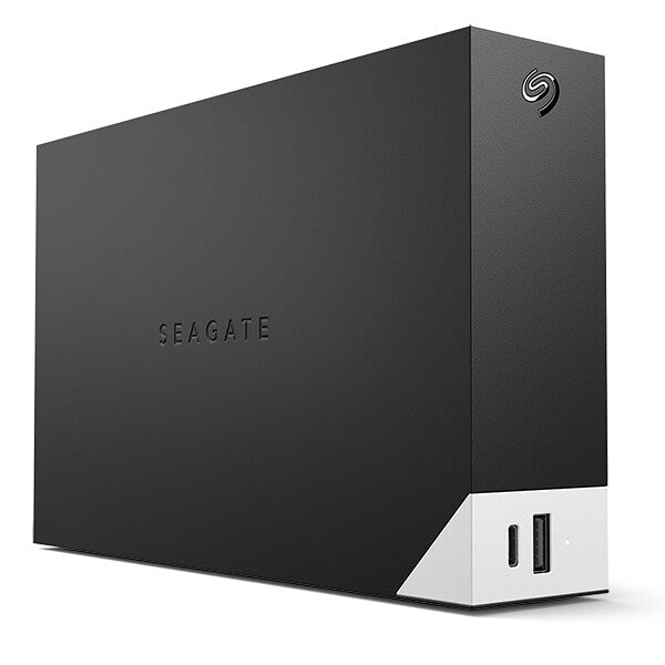 Seagate One Touch HUB externa hårddiskar 10 TB Svart, Grå