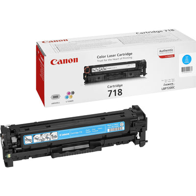 Canon CRG-718 C Tonerkassett 1 styck Original Cyan
