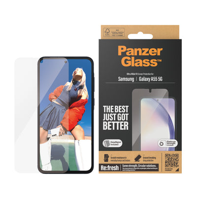 PanzerGlass Re Fresh Samsung New A54 5G UWF Genomskinligt skärmskydd 1 styck