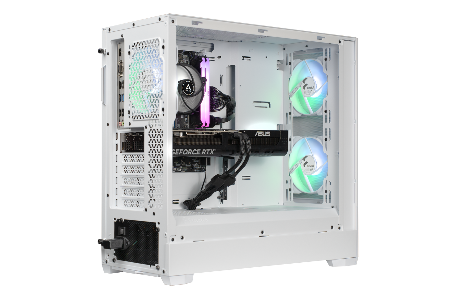 Shark Esport R502 Gaming PC R5 5500/RTX5060 8G/16GB RGB /1TB - stationär dator