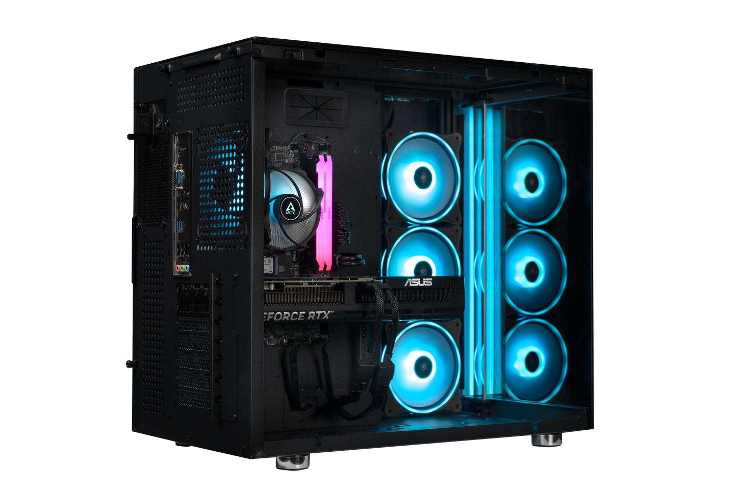 Shark RGBeast I509 Gaming PC I5-14400F/RTX5070 12G/32GB RGB /1TB - stationär dator