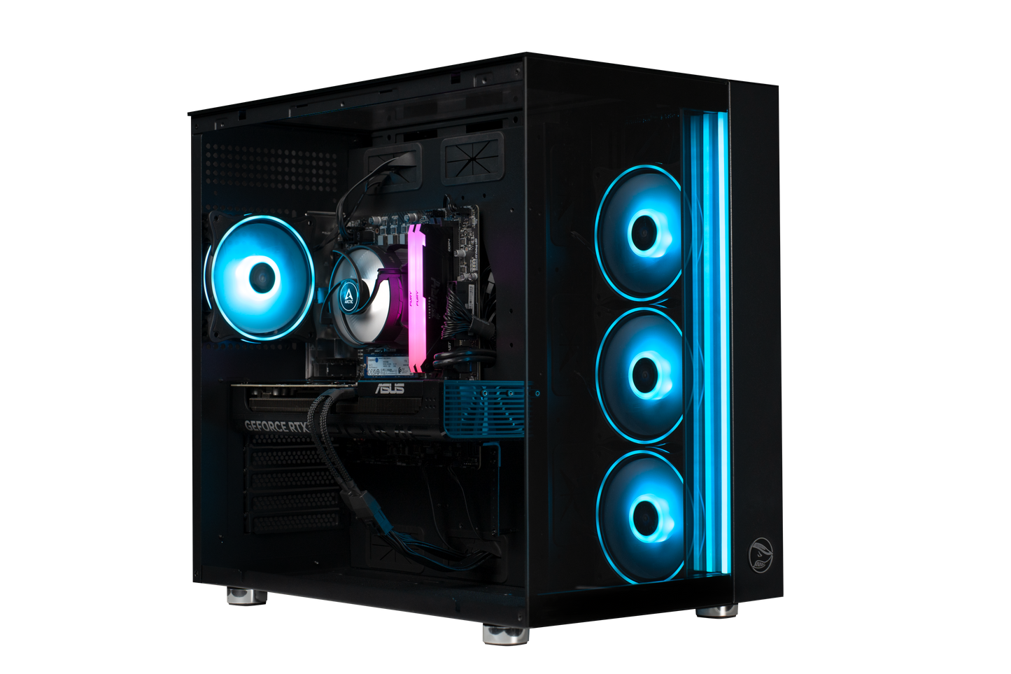 Shark RGBeast I509 Gaming PC I5-14400F/RTX5070 12G/32GB RGB /1TB - stationär dator