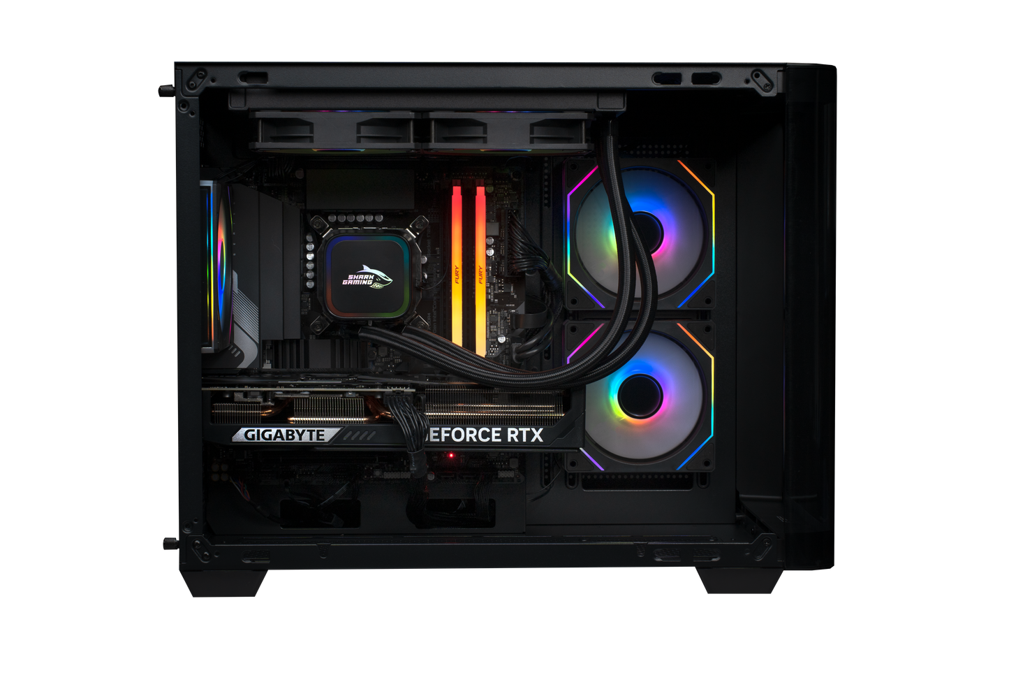 Shark RGBeast Mini I502 Gaming PC Intel i5-14600K/Nvidia RTX 5070 12GB/ 32GB RGB /1TB - stationär dator