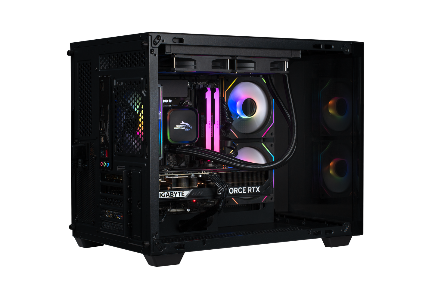 Shark RGBeast Mini I502 Gaming PC Intel i5-14600K/Nvidia RTX 5070 12GB/ 32GB RGB /1TB - stationär dator