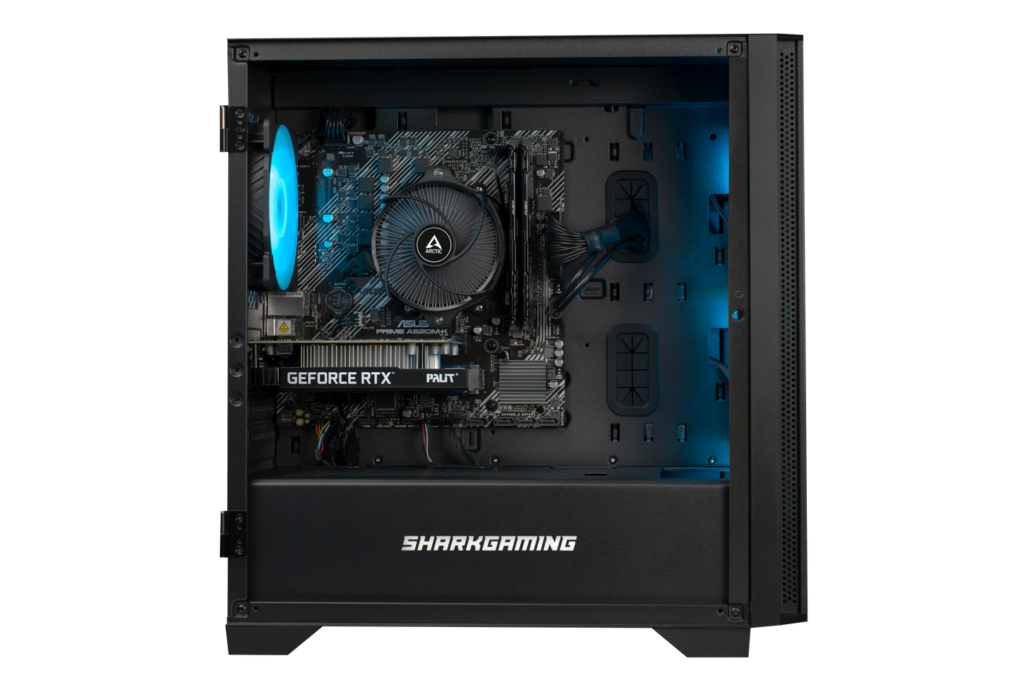 Shark Maelstrom R520 Gaming PC R5 5500/RTX5050 8G/16GB/1TB - stationär dator