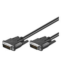 Goobay MMK 120-200 18+1 DVI-D 2m DVI-kabel Svart