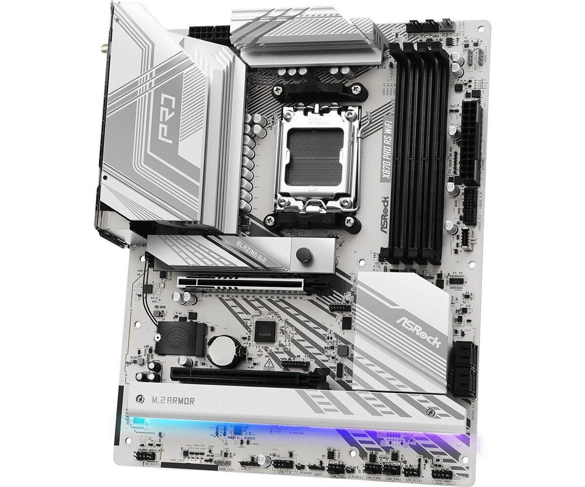 Asrock X870 Pro RS WiFi AMD X870 AM5-sockel ATX