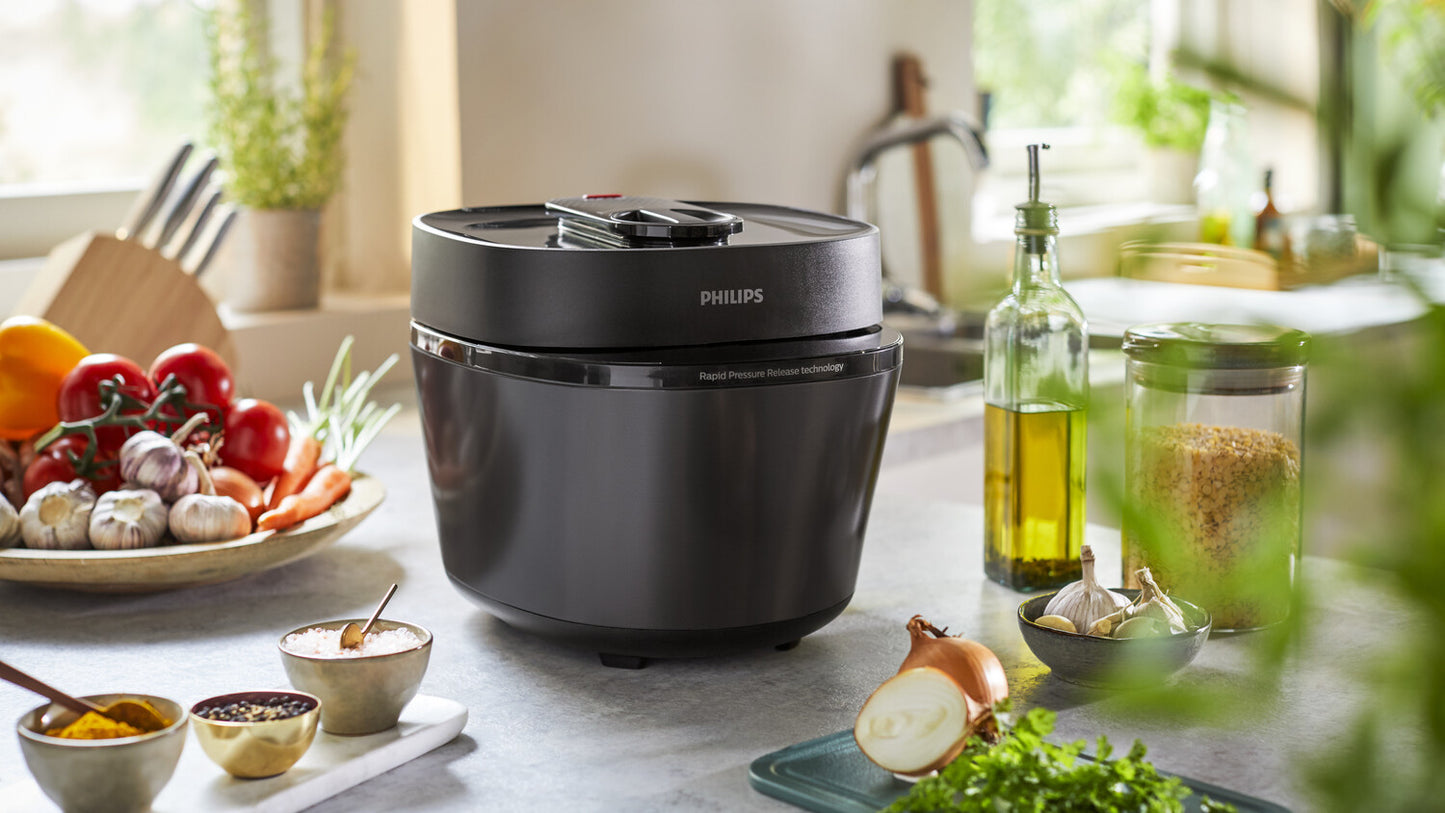 Philips HD2151/40 elektrisk tryckkokare Svart 1000 W