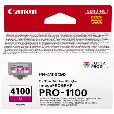 Canon LUCIA PRO II bläckpatroner 1 styck Original Standardavkastning Magenta