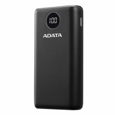 ADATA P20000QCD Litium Polymer (LiPo) 20000 mAh Svart