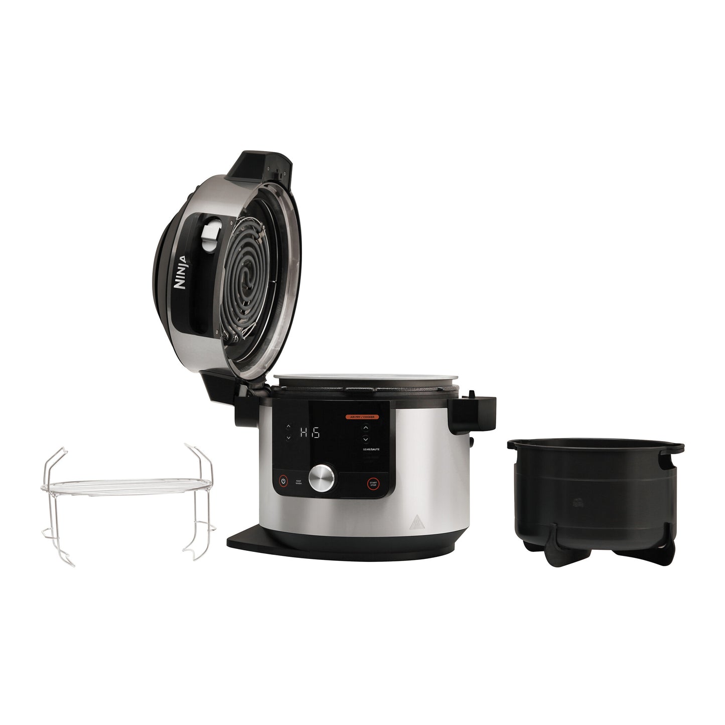 Ninja OL650EU multicooker 7,5 l 1760 W Svart, Rostfritt stål