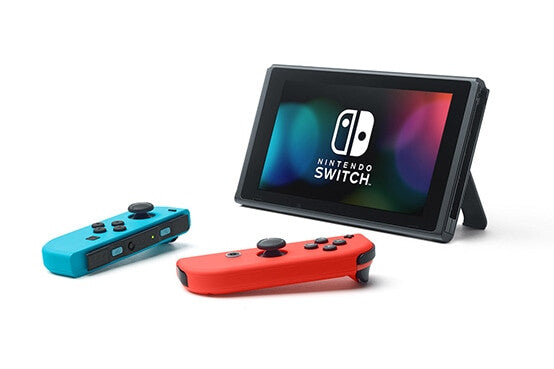 Nintendo Switch V2 2019 bärbara spelkonsoller 15,8 cm (6.2") 32 GB Pekskärm Wi-Fi Svart, Blå, Röd