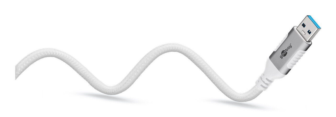 Goobay 74159 nätverkskablar Vit 2 m Cat6 F/UTP (FTP)