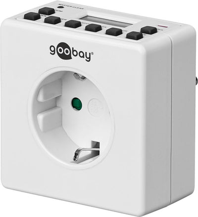 Goobay 55542 Smarta pluggar 3600 W Vit