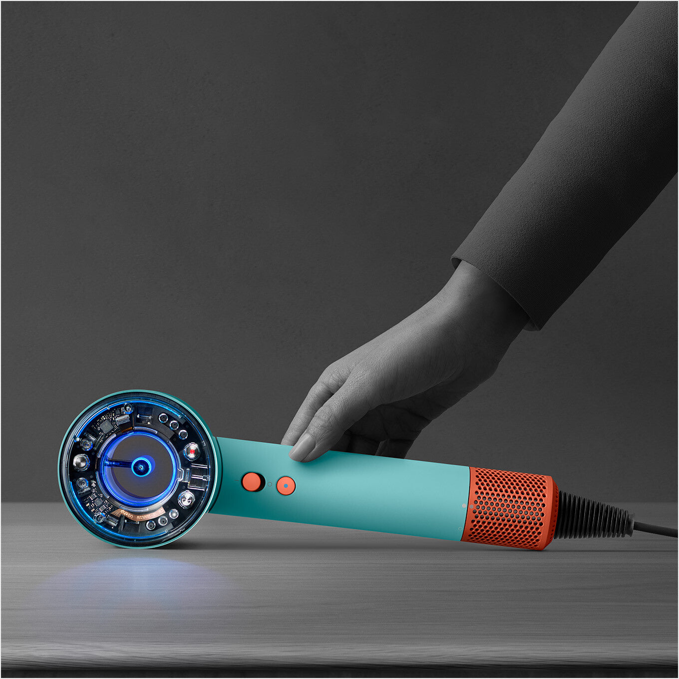 Dyson Supersonic Nural hårfön 1600 W Blå, Orange