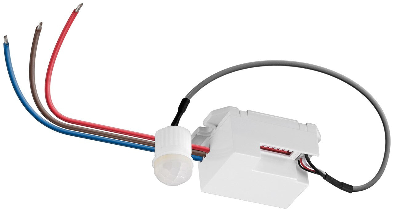 Goobay 96006 rörelsedetektorer Passiv infraröd (PIR) sensor Kabel Tak Vit
