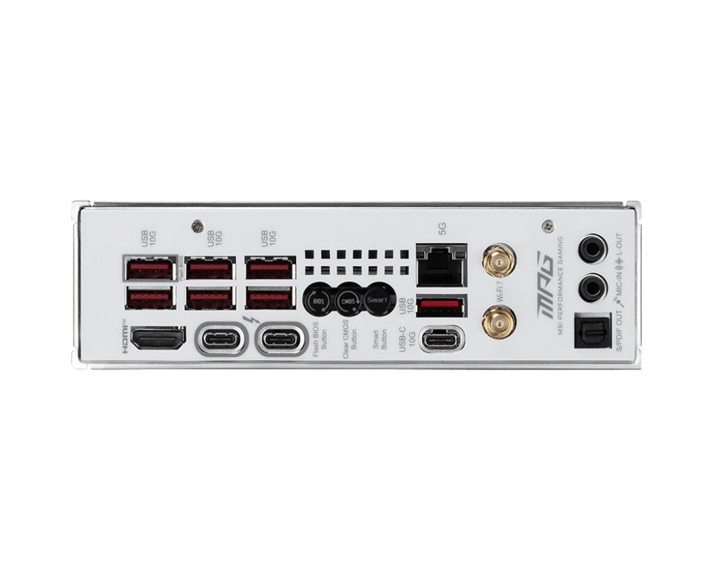MSI MPG Z890I EDGE TI WIFI moderkort Intel Z890 LGA 1851 (Socket V1) Mini-ITX