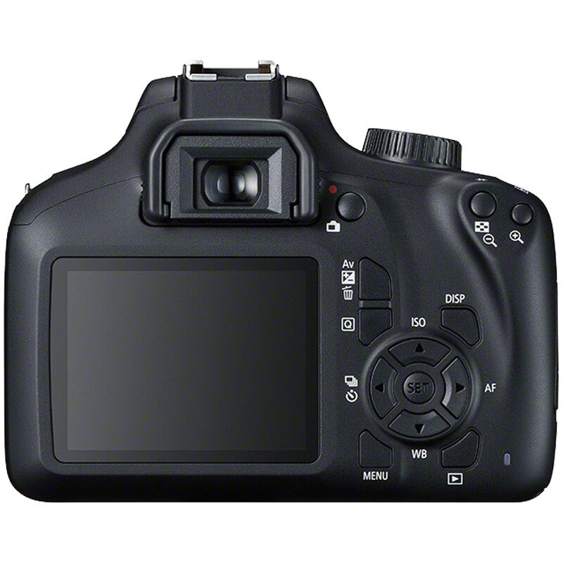 Canon EOS 4000D + EF-S 18-55mm III SLR-kamerauppsättning 18 MP 5184 x 3456 pixlar Svart