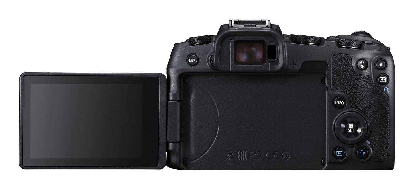 Canon EOS RP MILC-hus 26,2 MP CMOS 6240 x 4160 pixlar Svart