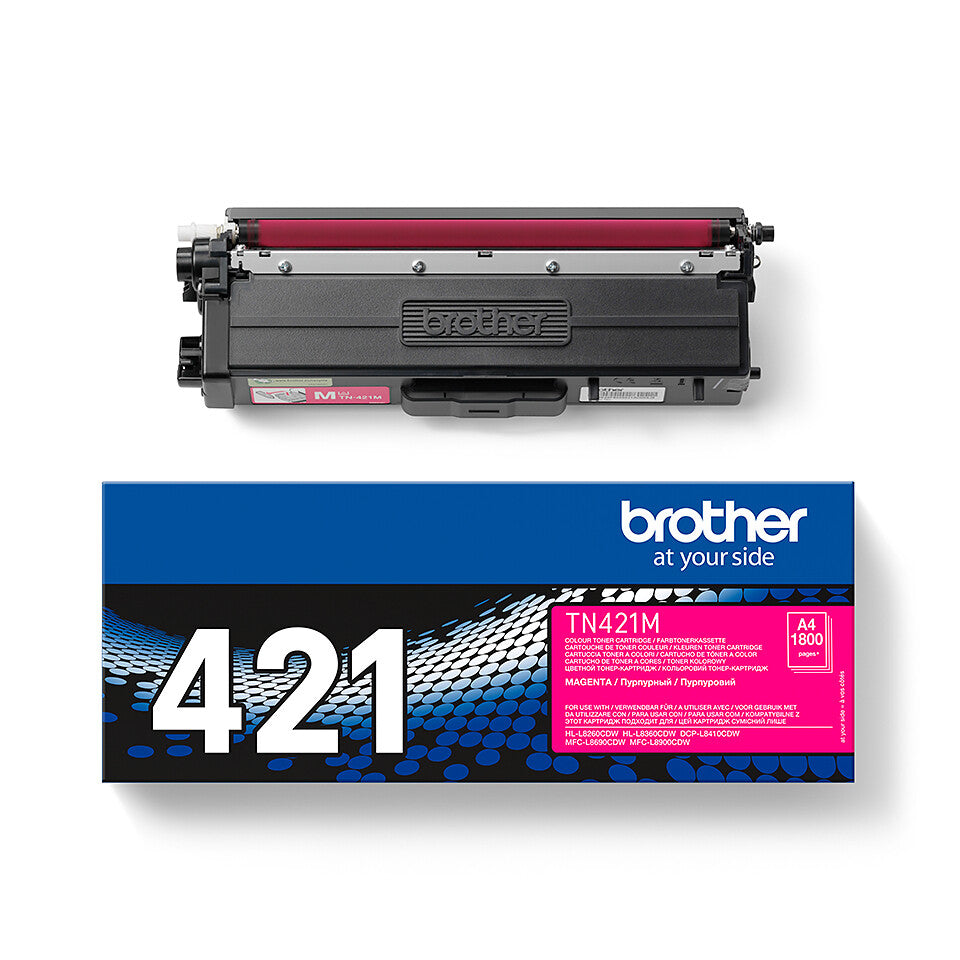 Brother TN-421M Tonerkassett 1 styck Original Magenta