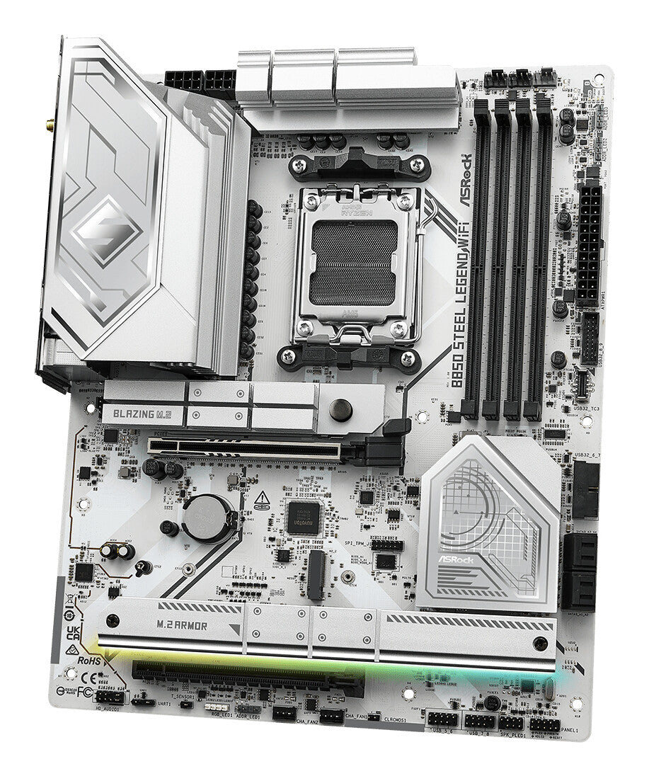 Asrock B850 Steel Legend WiFi AMD B850 AM5-sockel ATX
