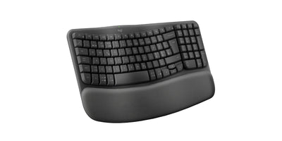 Logitech 920-012298 tangentbord Kontor Trådlös RF + Bluetooth QWERTY Nordic grafit