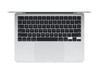 Apple MacBook Air 15,3” M4 16GB/256GB – Liquid Retina, Wi-Fi 6E, Silver, Svensk/Finsk (MW1G3KS/A)