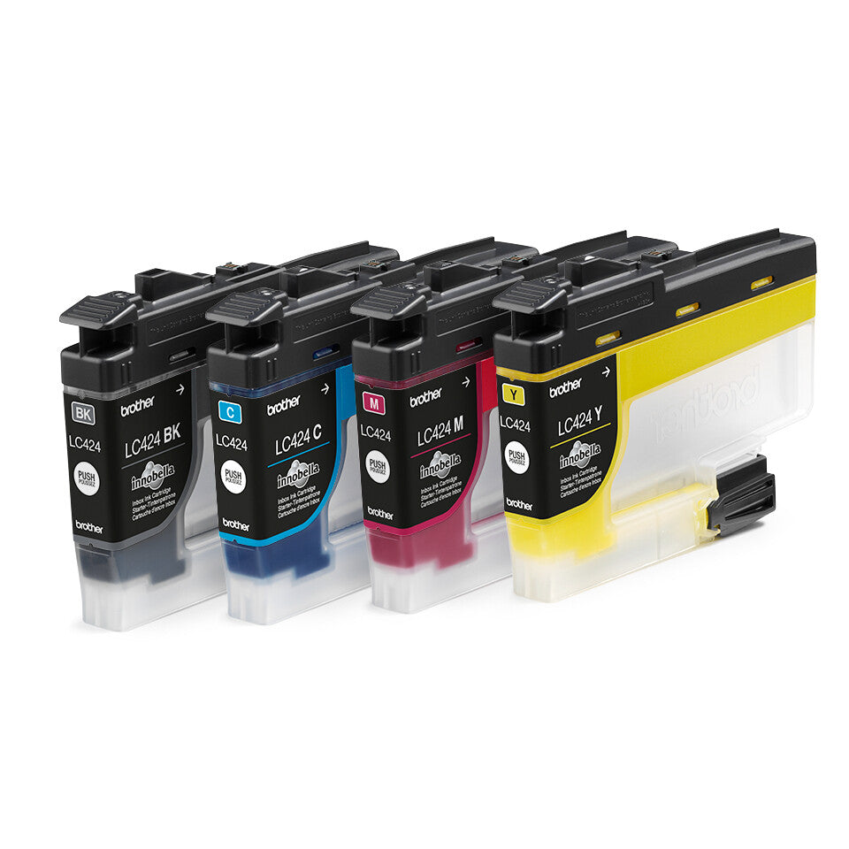 Brother LC424VAL bläckpatroner 4 styck Original Svart, Cyan, Magenta, Gul