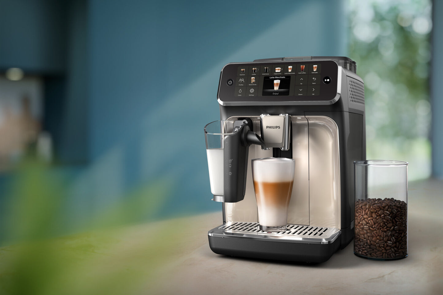 Philips 5500 series Helautomatisk Espressomaskin EP5547/90 LatteGo