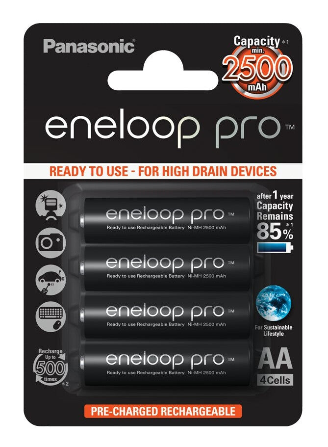 Panasonic eneloop pro Laddningsbart batteri AA