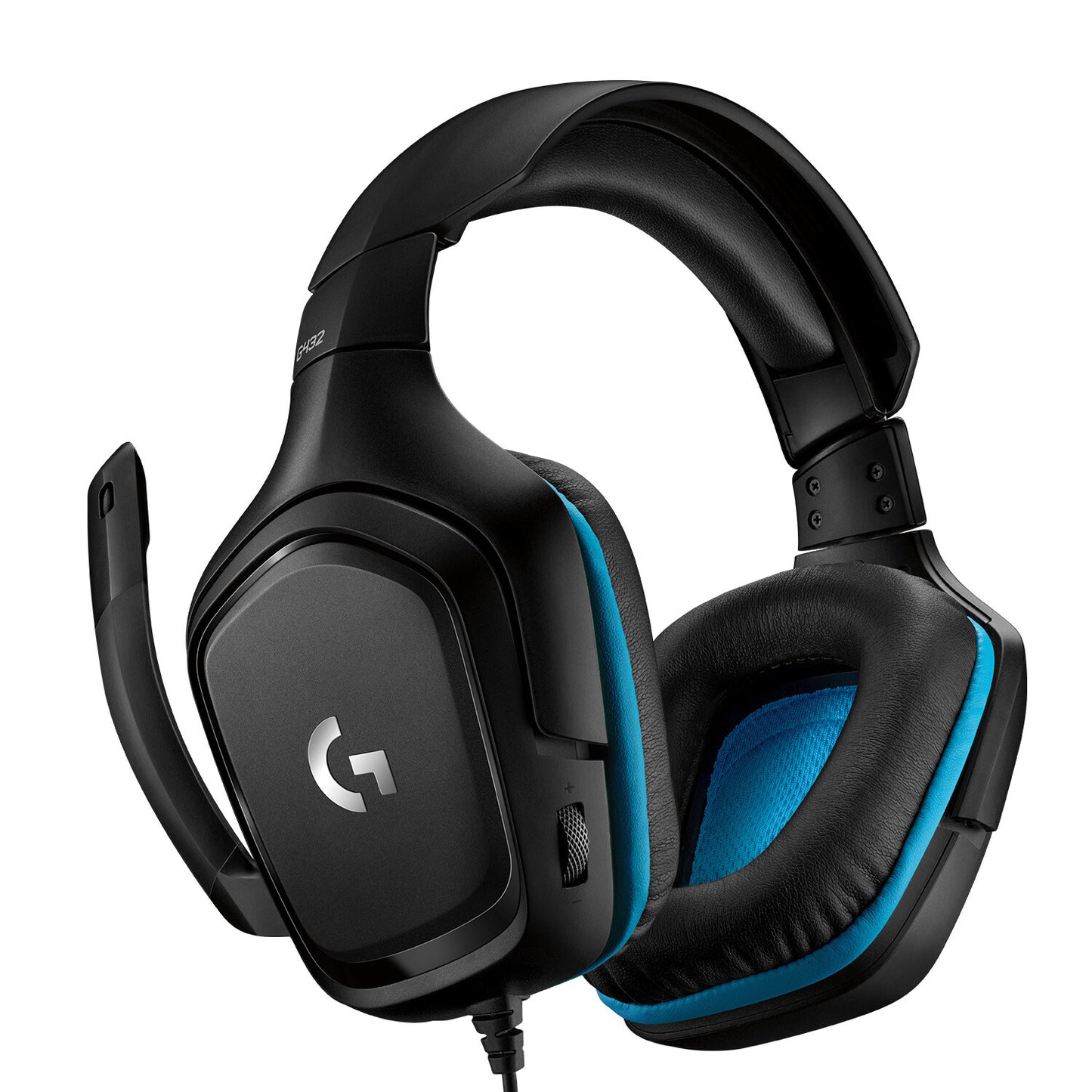 Logitech G G432 Headset Kabel Huvudband Spela Svart, Blå