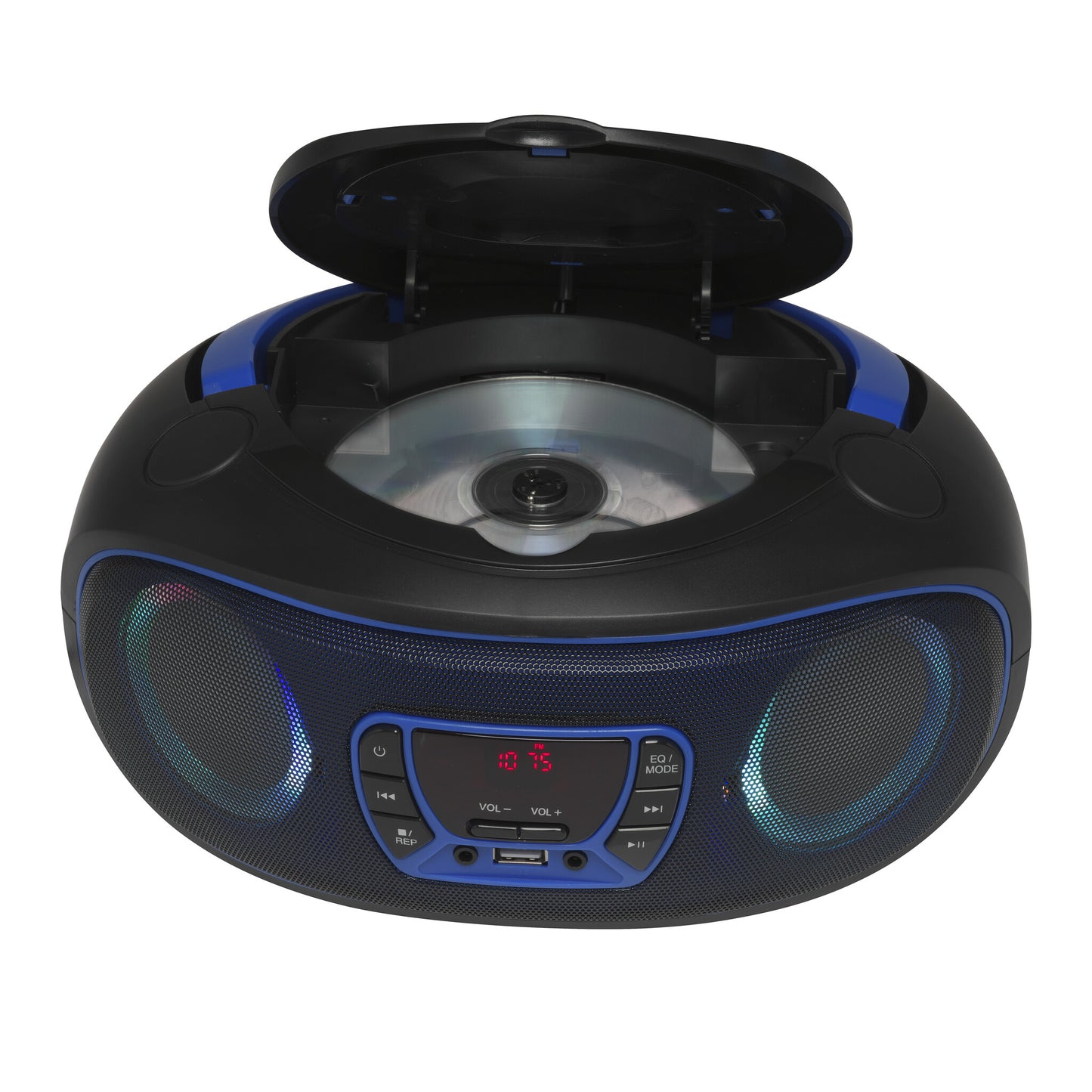 Denver TCL-212BT BLUE CD-spelare Bärbar CD-spelare Svart, Blå