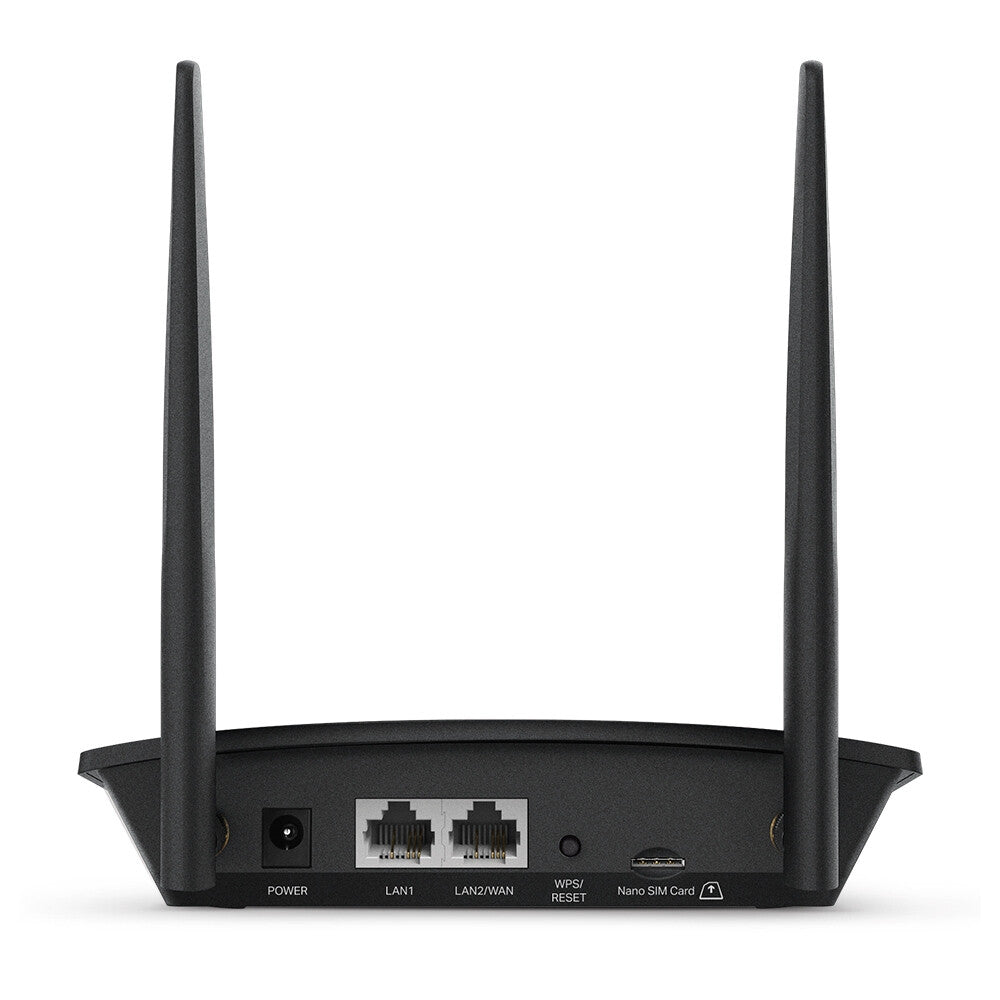 TP-Link TL-MR100 trådlös router Snabb Ethernet Singel-band (2,4 GHz) 4G Svart