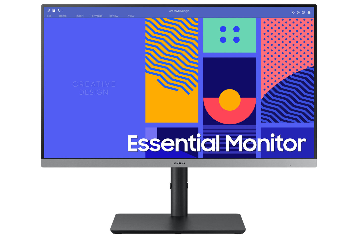 Samsung S43GC platta pc-skärmar 61 cm (24") 1920 x 1080 pixlar Full HD LCD Svart