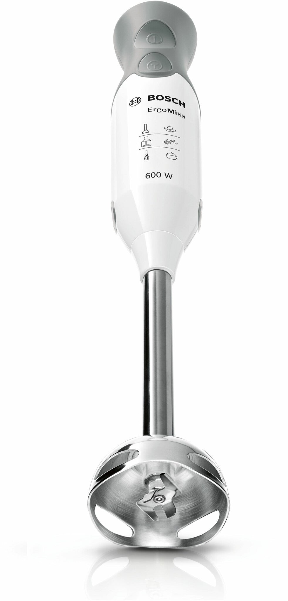 Bosch ErgoMixx MSM66120 Stavmixer 600 W Grå, Vit