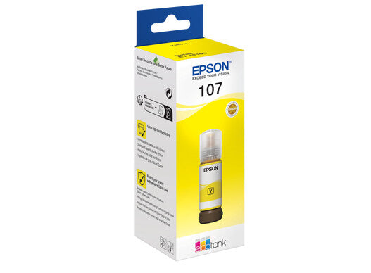 Epson 107 bläckpatroner 1 styck Original Gul