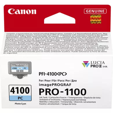 Canon LUCIA PRO II bläckpatroner 1 styck Original Standardavkastning Fotocyan