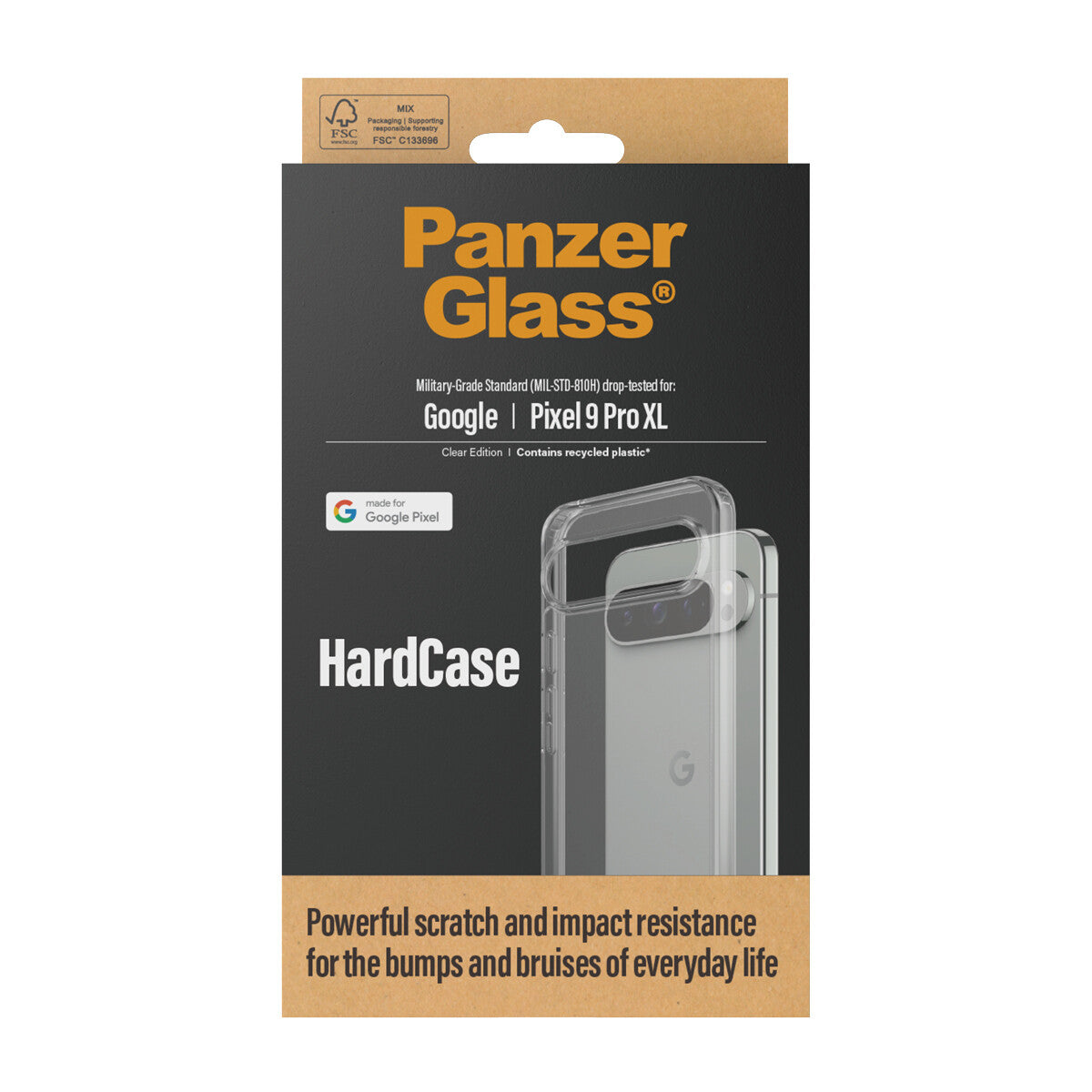 PanzerGlass 1266 mobiltelefonfodral Omslag Transparent