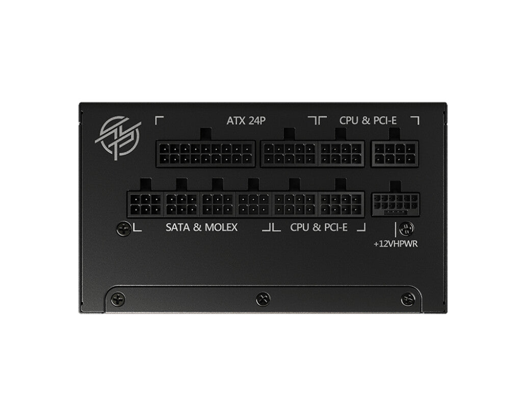 MSI MPG A1000G PCIE5 strömförsörjningsenheter 1000 W 20+4 pin ATX ATX Svart