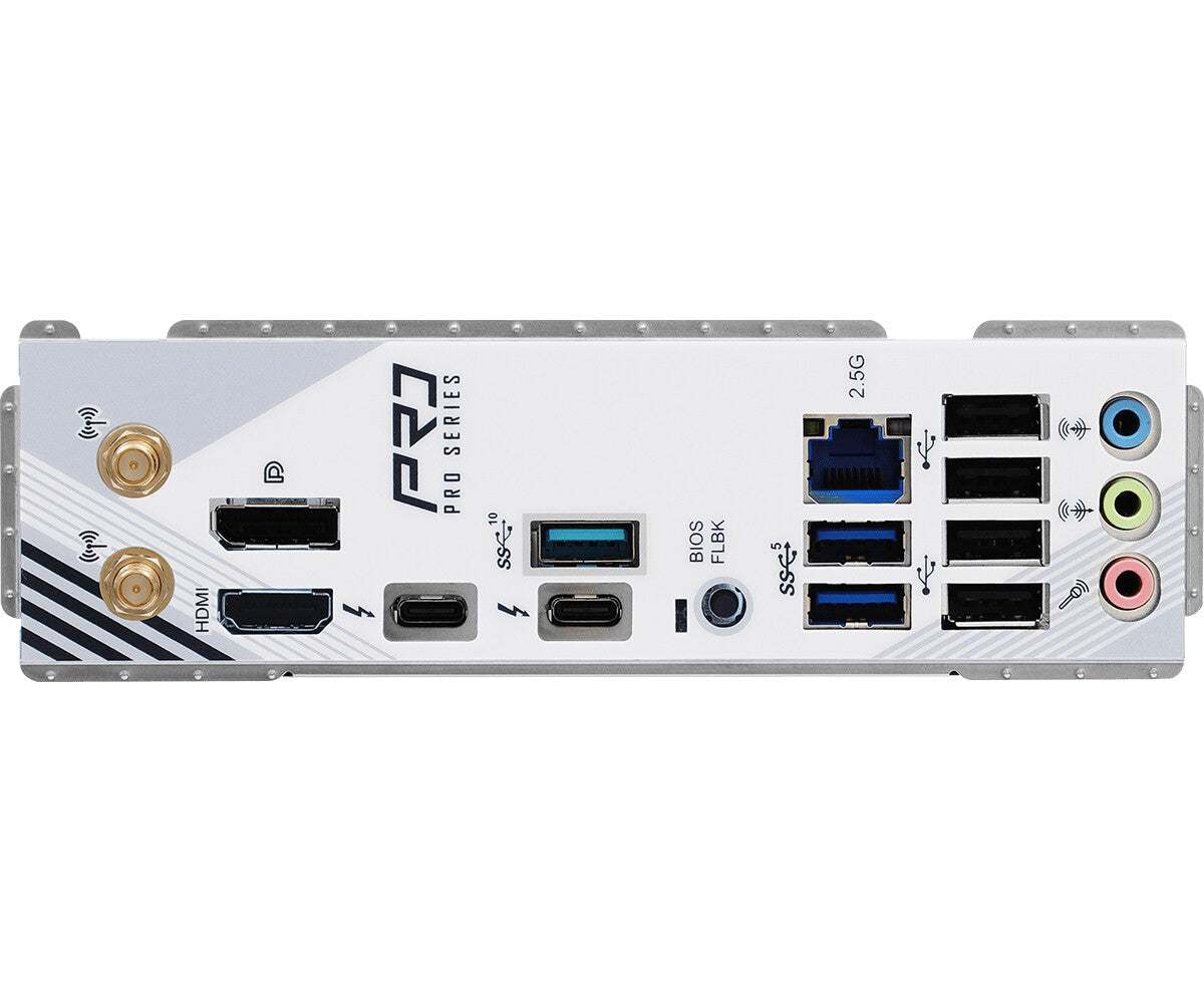Asrock Z890 Pro RS WiFi White Intel Z890 LGA 1851 (Socket V1) ATX